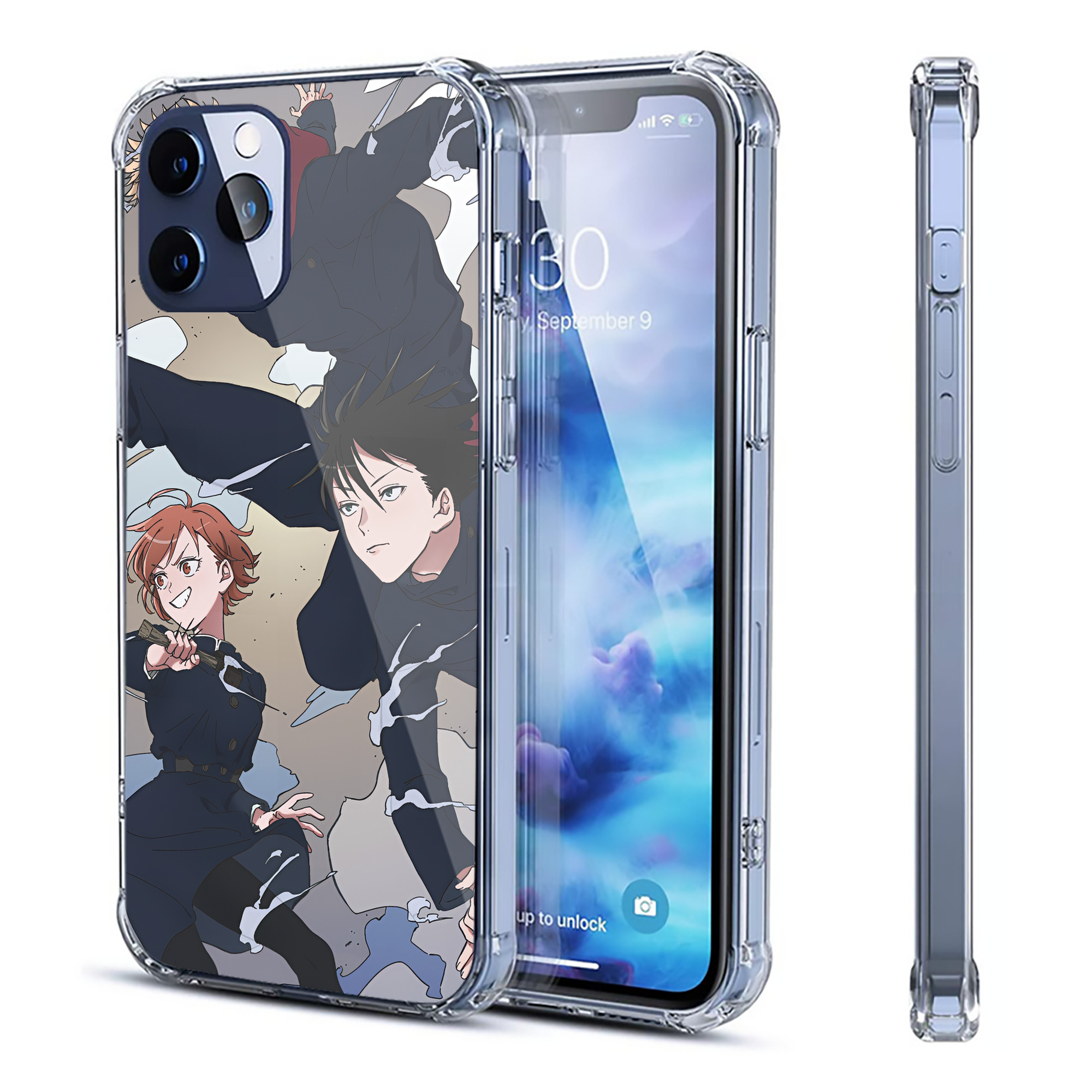 （画像用） SPY×FAMILY间谍家家酒 【iPhone 12シリーズ対応】透明スマホケース（クリアソフトケース）
